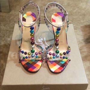 NWT Multi-color Christian Louboutin